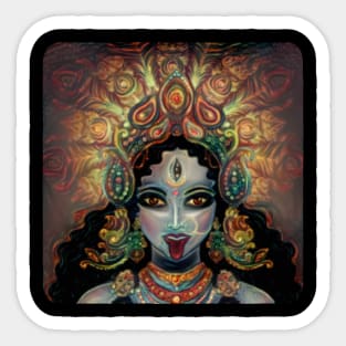 Goddess Kali Sticker